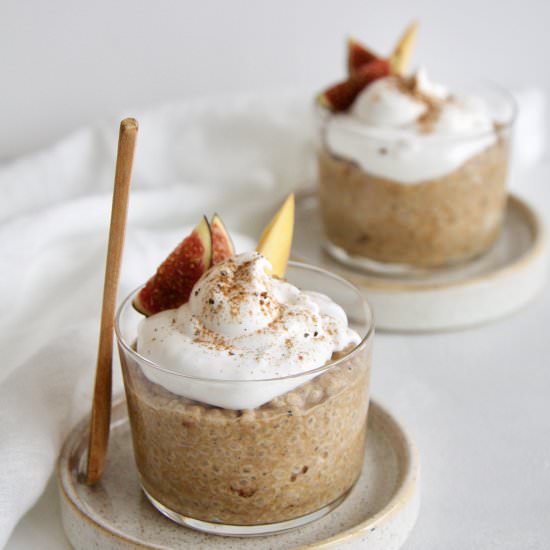 Pumpkin pie chia pudding - Recipe photo by NIEMI
