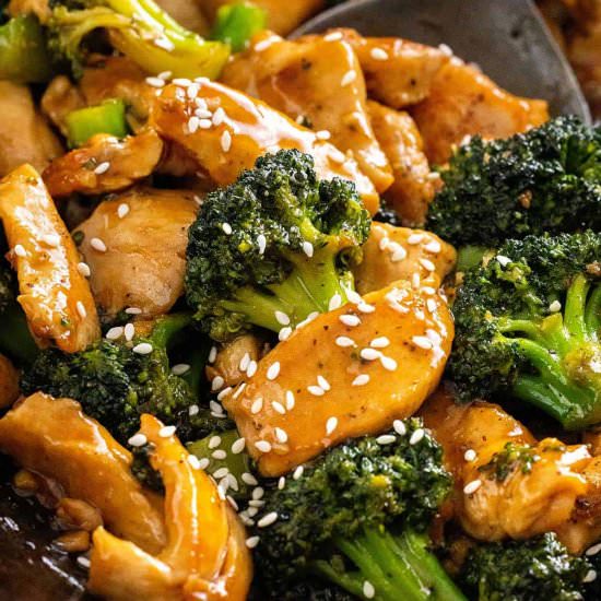 Chicken Broccoli Stir-fry - Recipe photo by Jessica Gavin