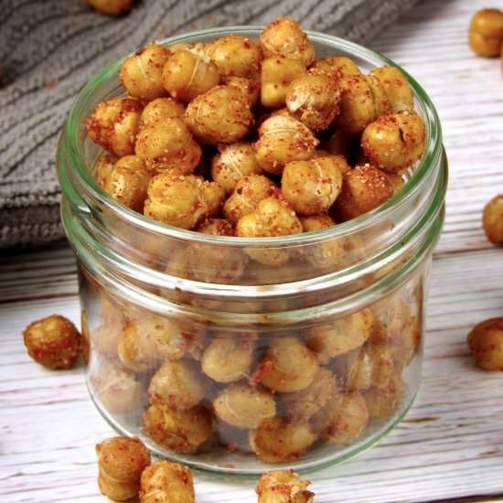 Crispy Air Fryer Chickpeas - Recipe photo by joyfulbalanceofficial