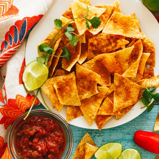 Vegan Doritos - Recipe photo by anotherveganfoodblog.com