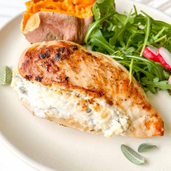 Herb Ricotta Stuffed Chicken Breast - Recipe photo by Low Histamine Kitchen
