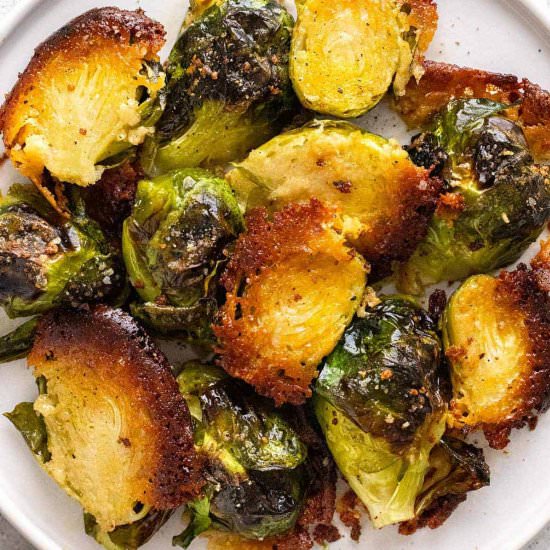 Parmesan Brussel Sprouts - Recipe photo by Jessica Gavin