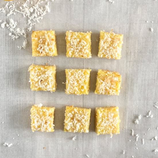 Coconut Lemon Bars - Recipe photo by northernginger