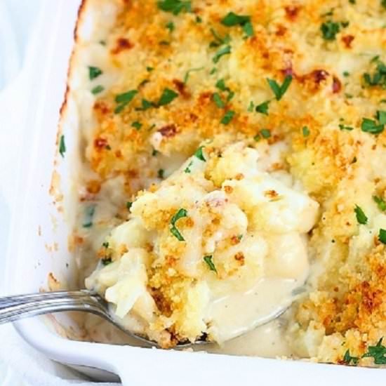 cheesy cauliflower au gratin - Recipe photo by nowcookthis