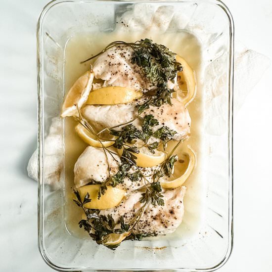 perfect oven baked chicken breasts - Recipe photo by sheri silver