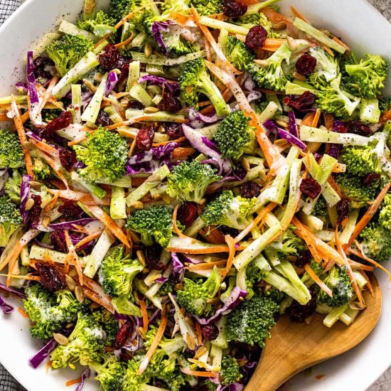 Broccoli Slaw - Recipe photo by Jessica Gavin