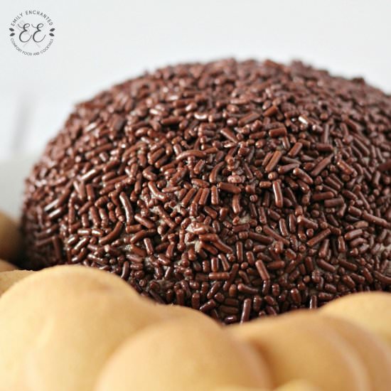 Chocolate Chip Cheese Ball - Recipe photo by emilyenchanted