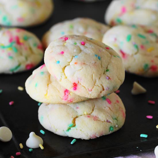Funfetti Cake Mix Cookies - Recipe photo by thekitchenismyplayground