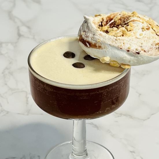 Peanut Butter Espresso Martini - Recipe photo by nickispritz
