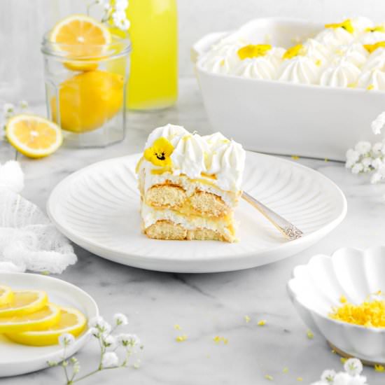 Lemon Tiramisu - Recipe photo by bakerstable