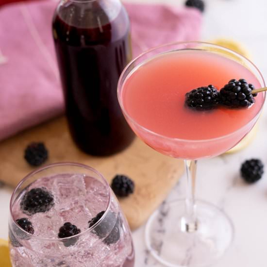 Blackberry Simple Syrup - Recipe photo by peelwithzeal