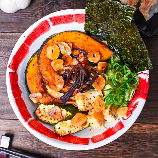 Spicy Vegetarian Miso Ramen - Recipe photo by Sudachi Recipes