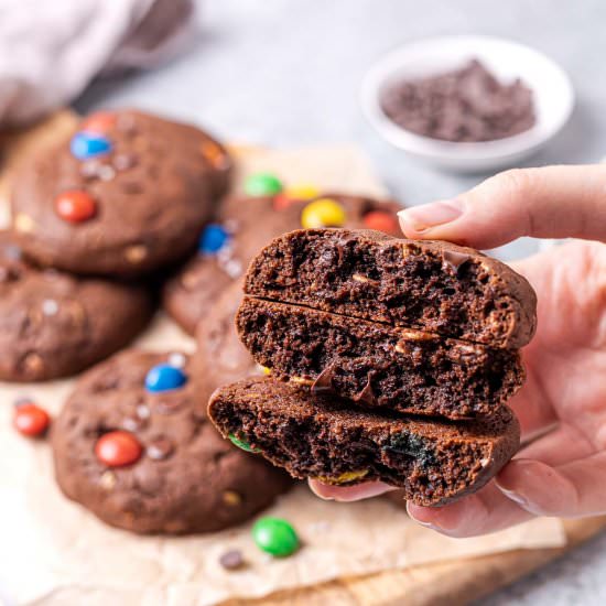 CHOCOLATE OATMEAL COOKIES - Recipe photo by healthyfitnessmeals