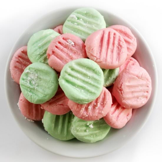 Vegan Cream Cheese Mints - Recipe photo by strengthandsunshine