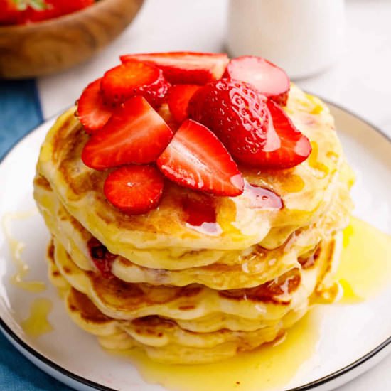Strawberry Pancakes - Recipe photo by AllThingsMamma