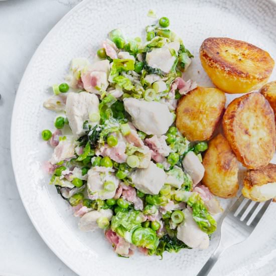 Creamy Bacon, Chicken & Lettuce - Recipe photo by Together to Eat