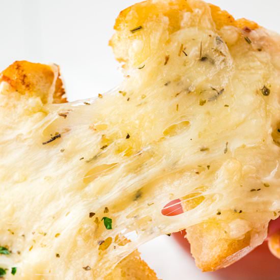 Air Fryer Cheesy Garlic Bread - Recipe photo by pumpkinnspice