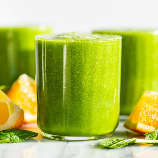 Detox Green Smoothie - Recipe photo by Get Inspired Everyday