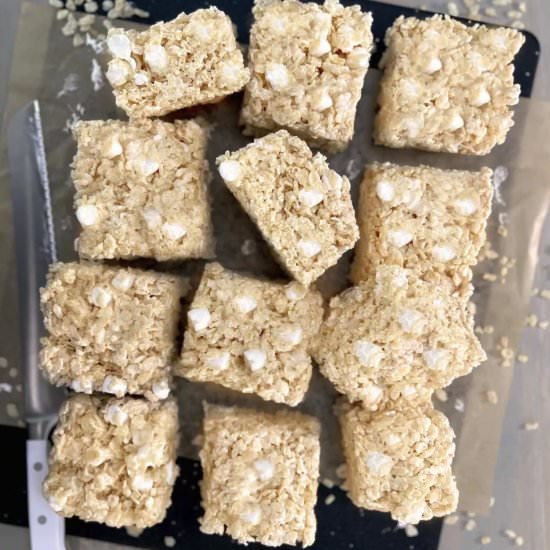 Homestyle Rice Cereal Treats - Recipe photo by freebelly