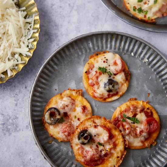 Muffin Tin Pizza Bites - Recipe photo by Barbara Curry