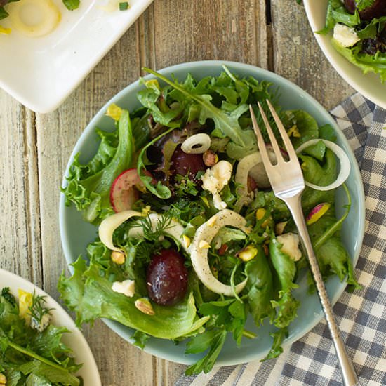 Easy Spring Salad Recipe - Recipe photo by tenpoundcakecompany
