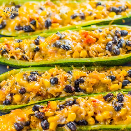 Mexican Zucchini Boats - Recipe photo by emilyenchanted