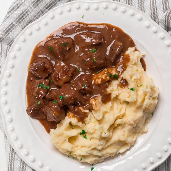 Instant Pot Beef Tips Recipe - Recipe photo by KeyToMyLime
