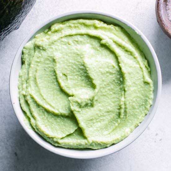 Vegan Avocado Crema Sauce - Recipe photo by forkintheroad