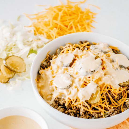 Big Mac Salad - Recipe photo by CallMePMc