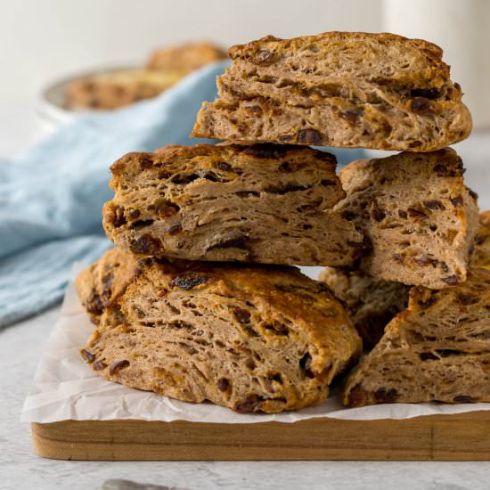 Date Scones - Recipe photo by saltyginger