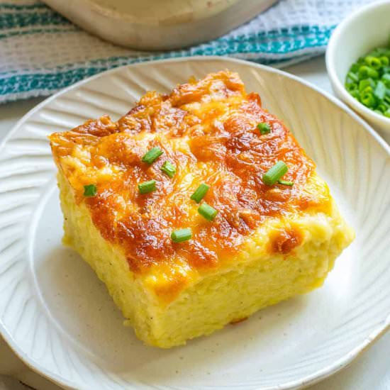 Egg and Potato Breakfast Casserole - Recipe photo by AllThingsMamma