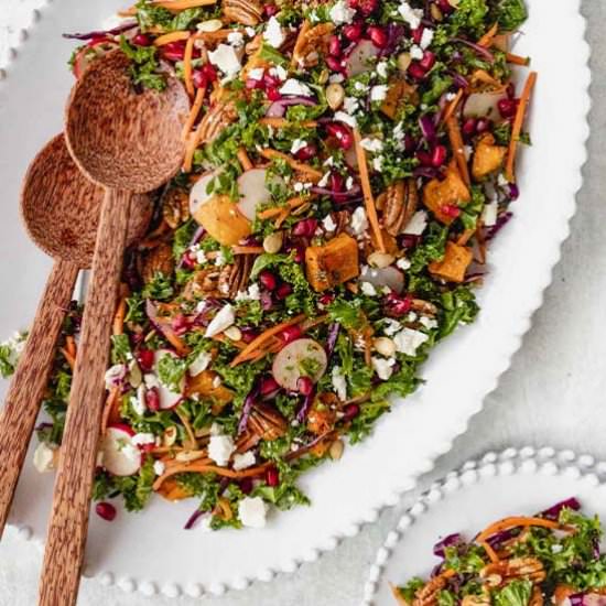 Fresh Vegetable Salad - Recipe photo by The Real Food Geek