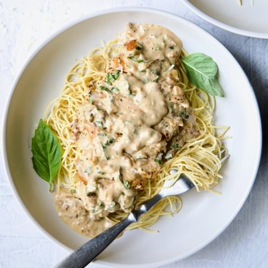 Marry Me Chicken for Two - Recipe photo by fromachefskitchen