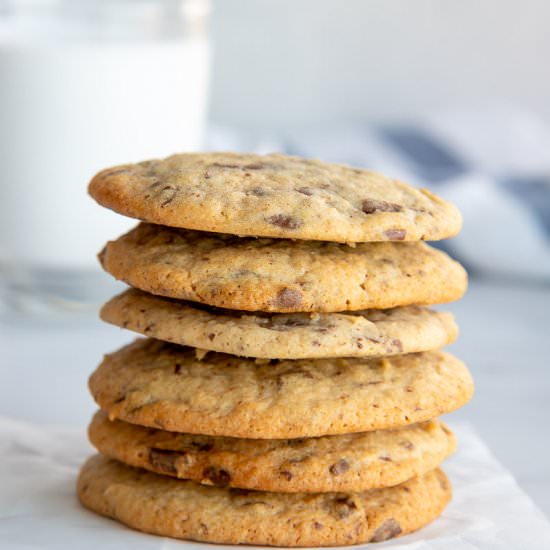 RyeSourdough Chocolate Chip Cookies - Recipe photo by senseandedibility