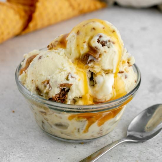 Turtle Ice Cream - Recipe photo by fitandfull