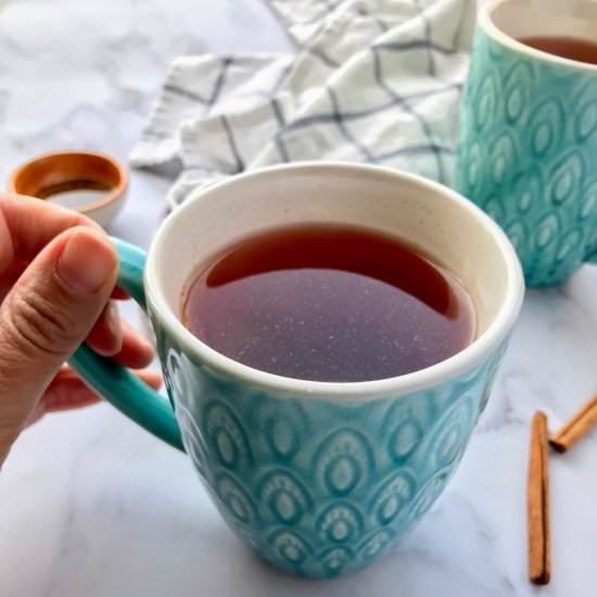 Cinnamon Tea - Recipe photo by Nosh Nourish Wander