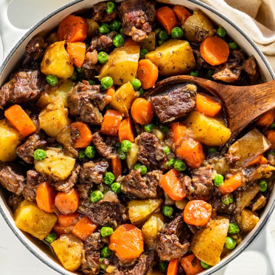 Dutch Oven Beef Stew - Recipe photo by Get Inspired Everyday