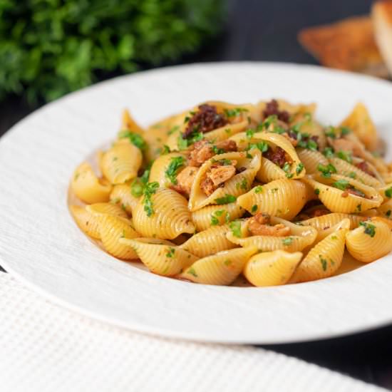Spicy Chicken and Chorizo Pasta - Recipe photo by Brian Jones