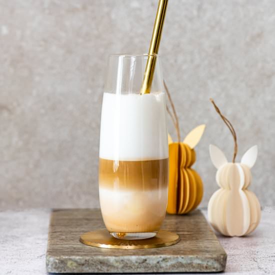 Creme Egg Easter Latte - Recipe photo by heinstirred