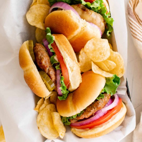 Turkey Burger - Recipe photo by theforkedspoon
