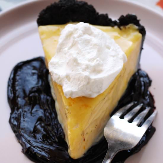 Lemon espresso pie - Recipe photo by Food Gal