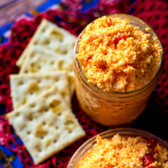 Old-Fashioned Pimento Cheese - Recipe photo by turnrowtable