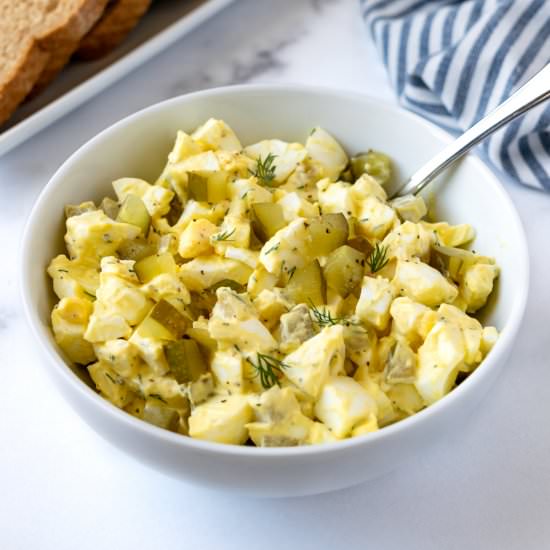 Egg Salad with Pickles - Recipe photo by freshapron