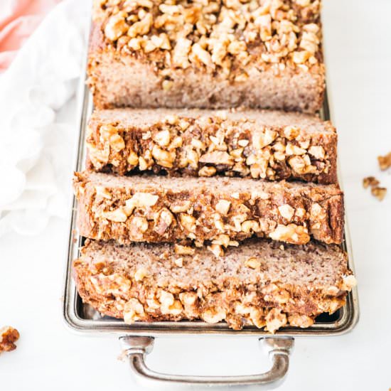 Best Paleo Banana Bread - Recipe photo by eatfreshglow