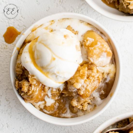 Banana Crumble - Recipe photo by emilyenchanted