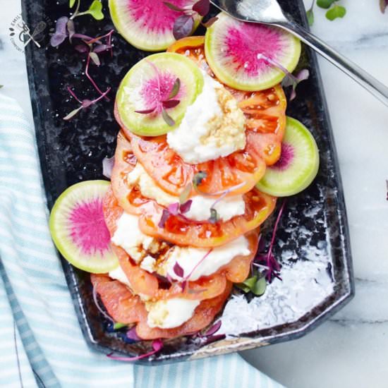 Heirloom Tomato Salad - Recipe photo by emilyenchanted