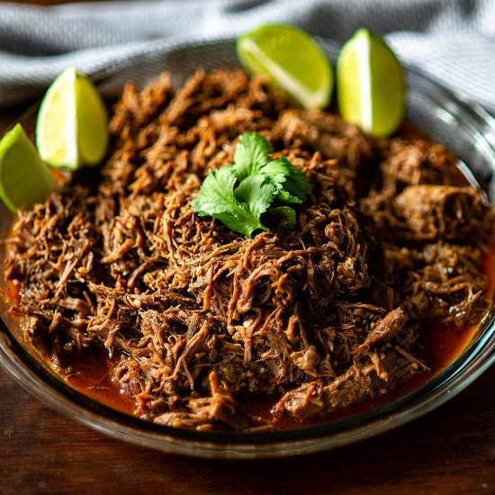 Instant Pot Barbacoa - Recipe photo by Chicken Fried Kitchen