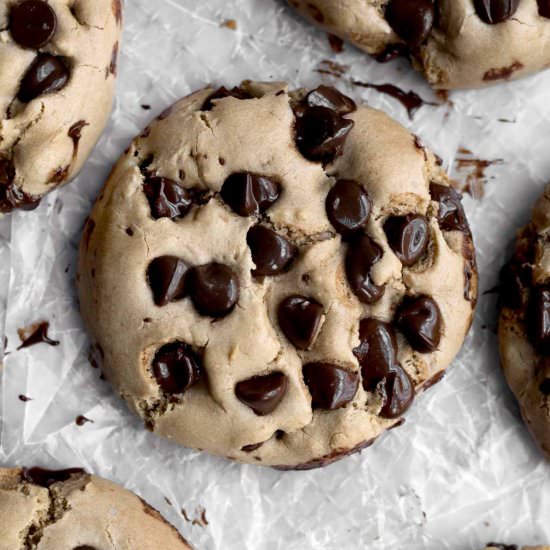 No Butter Chocolate Chip Cookies - Recipe photo by laneandgreyfare
