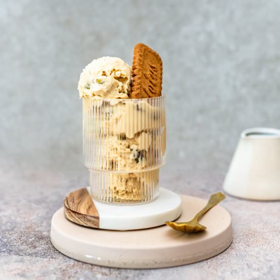No Churn Biscoff Ice Cream - Recipe photo by heinstirred