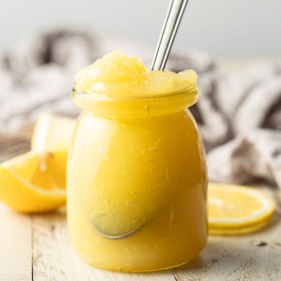 Vegan Lemon Curd - Recipe photo by Connoisseurus Veg